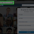 Crie uma conta no linkedin