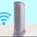 Instale um modem