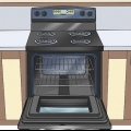 Usando um forno