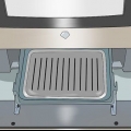 Usando uma grelha de forno