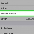 Transforme seu iphone em um 'hotspot pessoal'