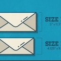 Colocando um selo em um envelope