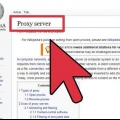Usando um proxy