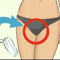 Usando um tampão ao nadar