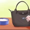 Lavando uma bolsa longchamp
