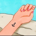 Fazer uma tatuagem sem seus pais descobrirem