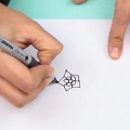 Faça uma tatuagem temporária