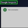 Enviar um convite para o google hangouts