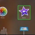 Adicionar um vídeo no imovie