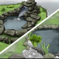 Fazendo uma lagoa