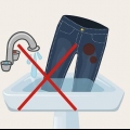 Como tirar mancha de jeans