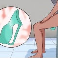 Usando um mictório feminino