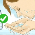 Tirando um fio de cílios do seu olho