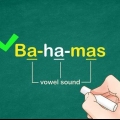 Quebrando palavras em inglês em sílabas