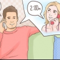 Flertando com uma garota por telefone