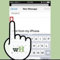 Envie fotos e vídeos como anexo de e-mail em um iphone ou ipad