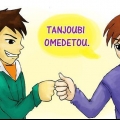 Dizendo feliz aniversário em japonês