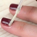 Remova o esmalte em gel