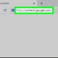 Restaurar contatos do google