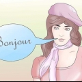 Saudações em francês