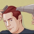 Pentear cabelo médio (homens)
