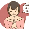 Diga olá em japonês