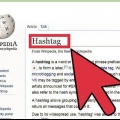 Usando hashtags no twitter