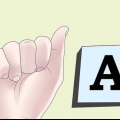 Ortografia do alfabeto em linguagem de sinais americana