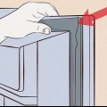 Substituindo a vedação da porta de uma geladeira