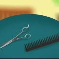 Cortar o cabelo de uma criança