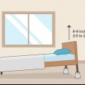 Levantando a cabeceira de uma cama