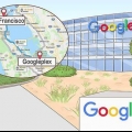 Visite a sede do google