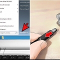 Limpando um teclado de laptop
