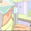Determinando o volume de um objeto irregular usando um cilindro graduado
