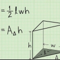 Calculando o volume de um prisma
