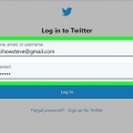 Entrar no twitter