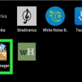 Encontre seus downloads em um android