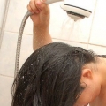 Seque o cabelo
