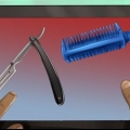 Cortar o cabelo com navalha
