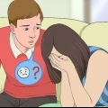 Consolando sua namorada quando ela está triste