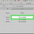 Adicionar links no excel