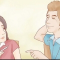 Conversando com uma garota na aula
