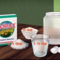 Matando formigas com bórax