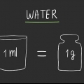 Convertendo mililitros para gramas