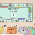 Jogando monopólio júnior