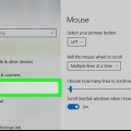 Alterar as configurações do mouse