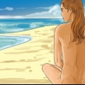 Praticando o nudismo