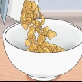 Comer cereais matinais