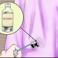 Tirando tinta seca da roupa