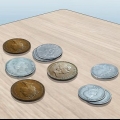 Limpando moedas antigas